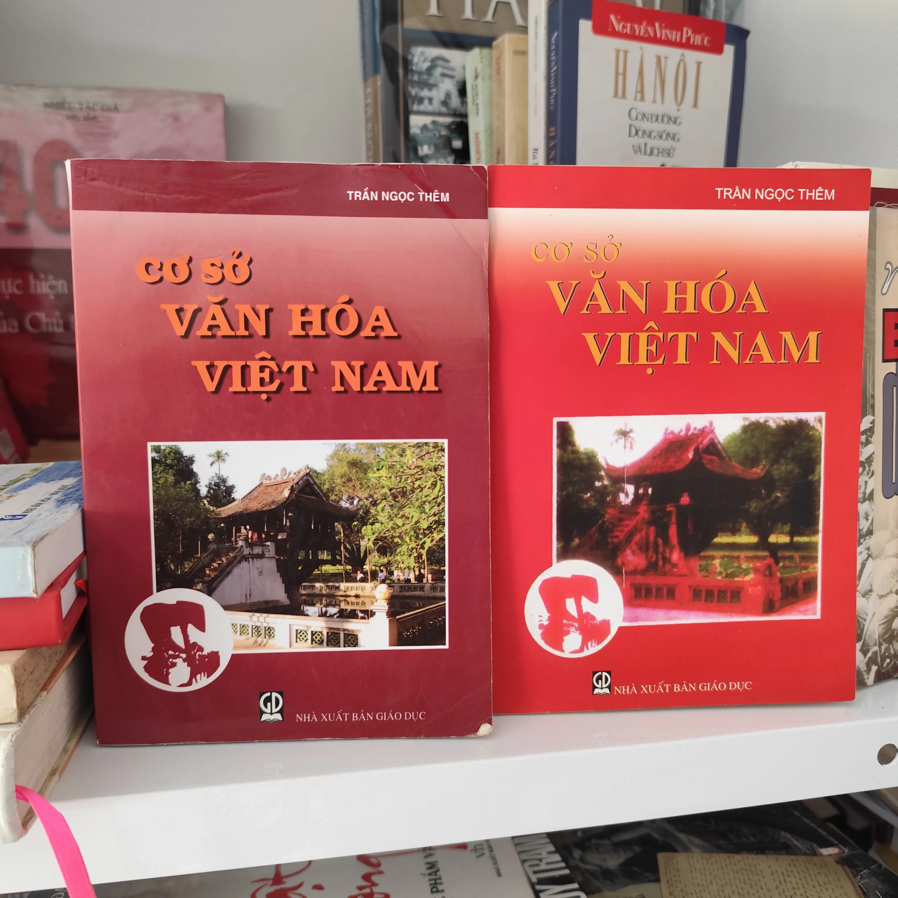 2 cuốn Cơ sở Văn Hóa Việt Nam by  - Sách Book Cover - Ngọc Hiển Books