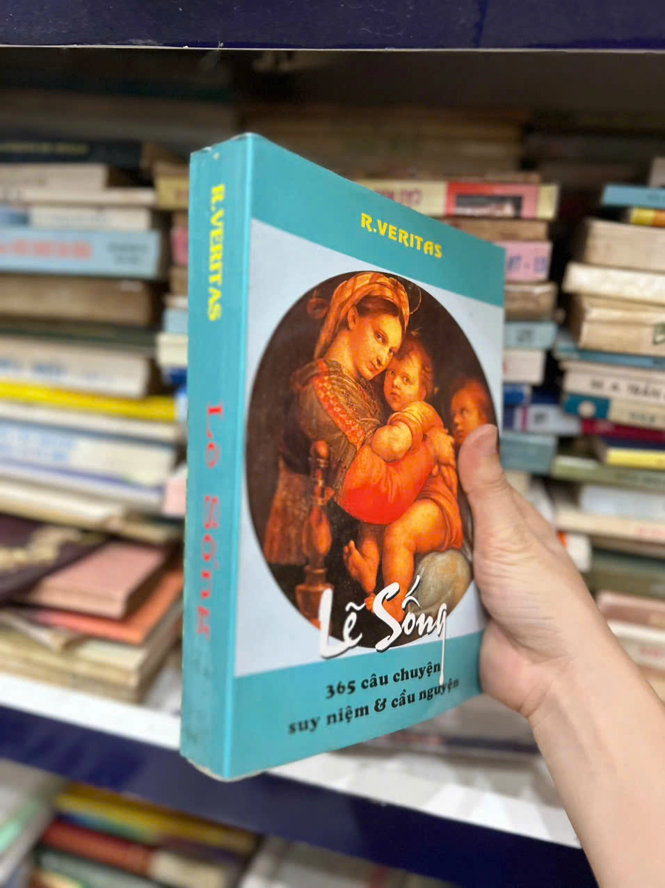 Lẽ Sống - 365 câu chuyện Suy Niệm và Cầu nguyện by  - Sách Book Cover - Ngọc Hiển Books