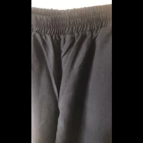 Quần Baggy đũi dài màu đen