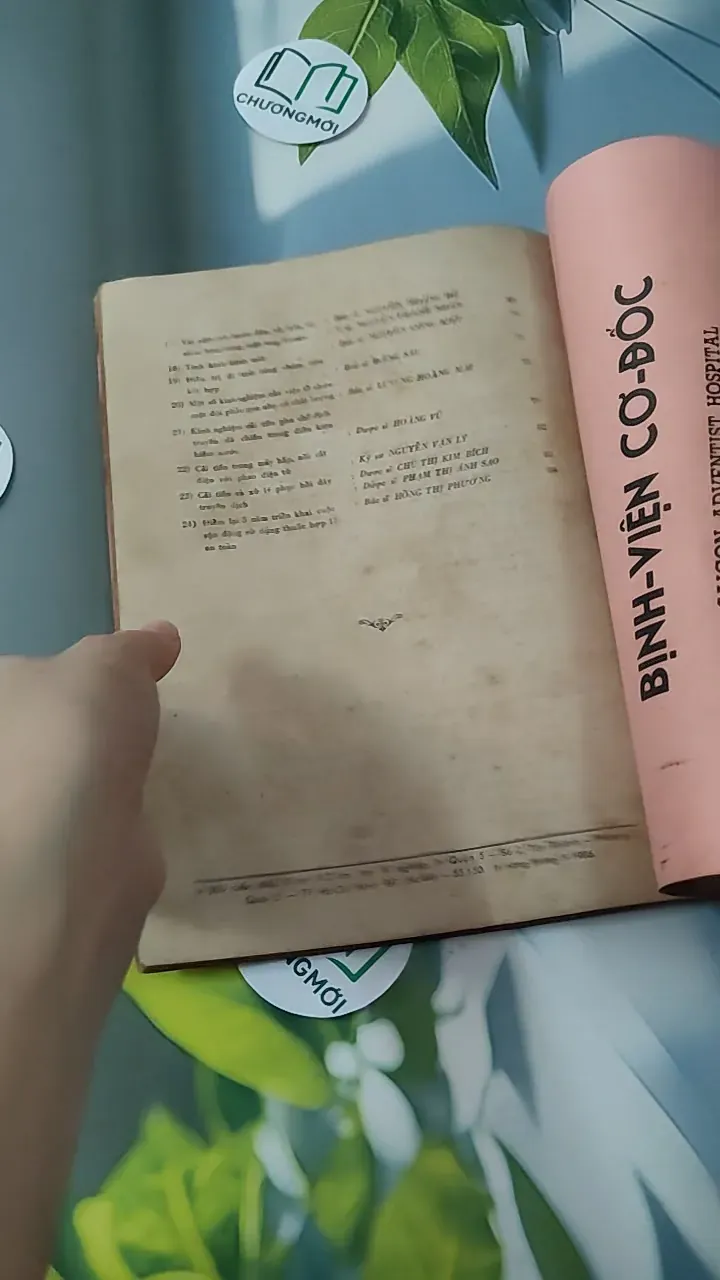 [MIỄN PHÍ BỌC SÁCH] [XƯA] Nội San Khoa Học - Kỹ Thuật (Viện Quân Y 7A) (1986) 780773