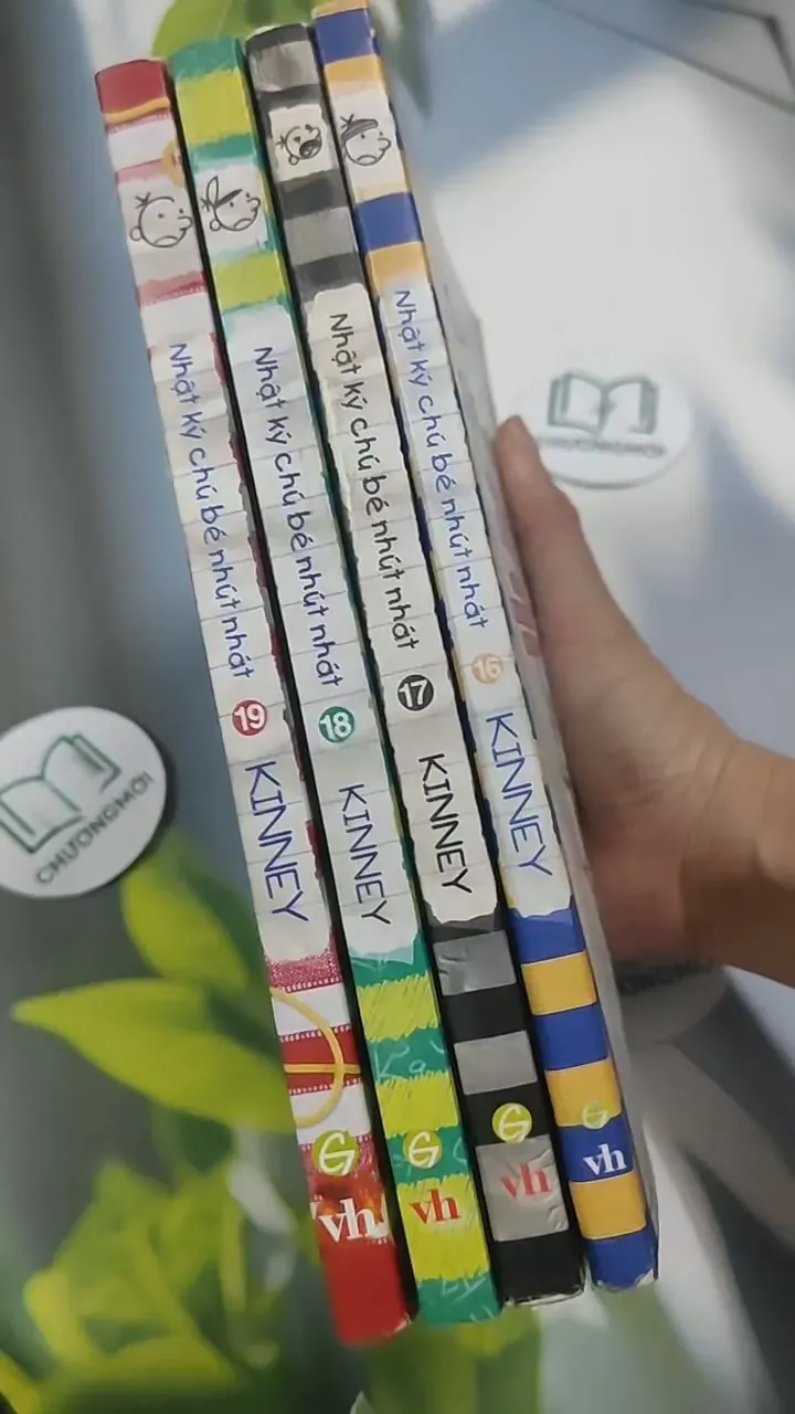Combo Nhật ký Chú Bé Nhút Nhát 16, 17, 18, 19 715586