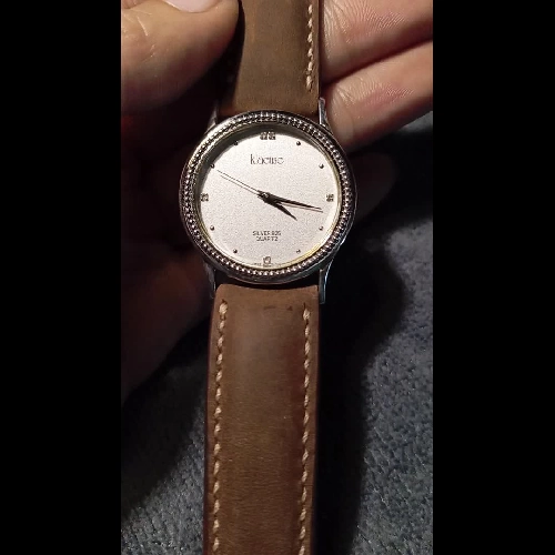 Đồng hồ Bạc đúc nguyên khối thụy sĩ silver 925