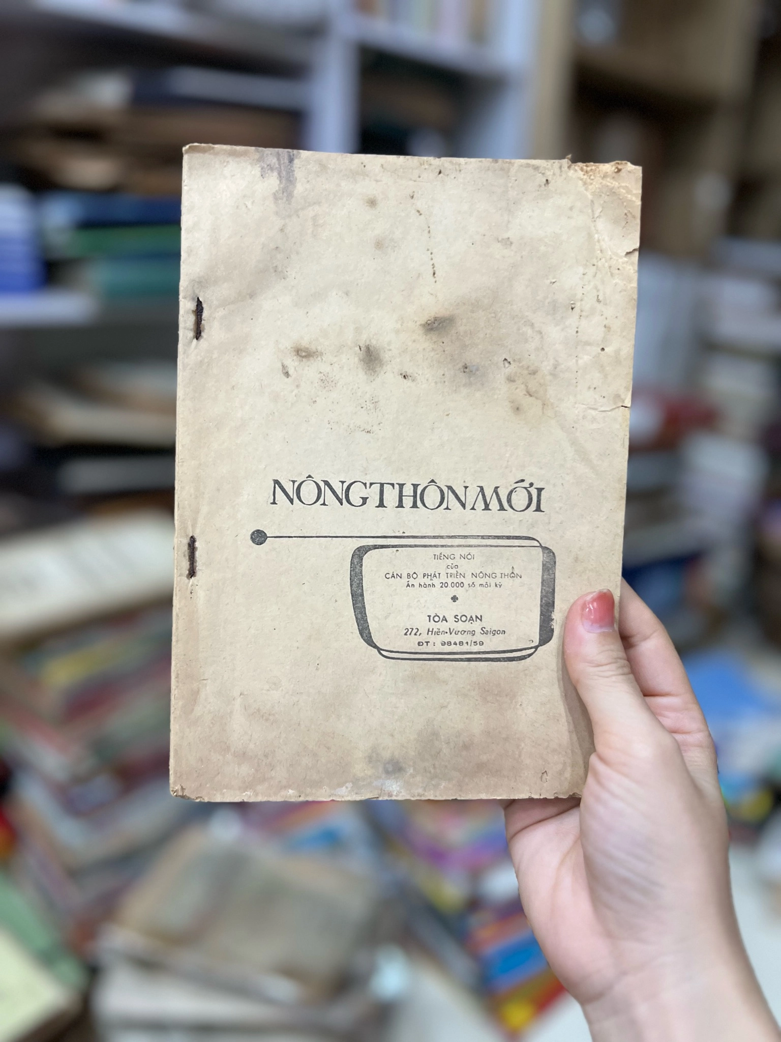 Nông thôn mới - tiếng nói của cán bộ phát triển nông thôn ấn hành 20.000 số mỗi kỳ by  - Sách Book Cover - Ngọc Hiển Books