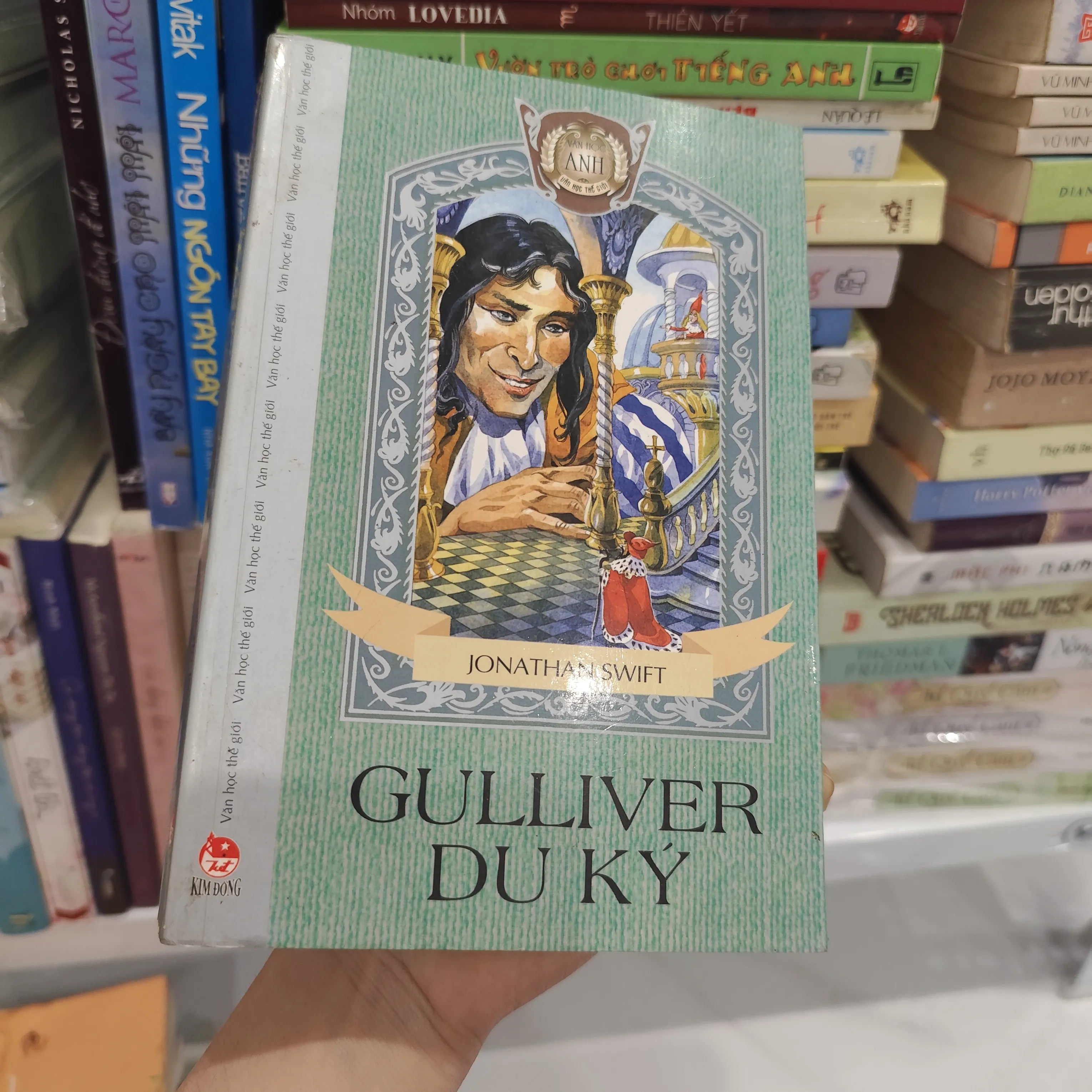 Gulliver Du Ký by  - Sách Book Cover - Ngọc Hiển Books