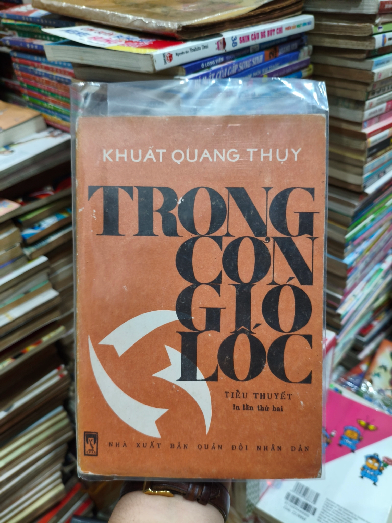 Trong cơn gió lốc 🌱 by  - Sách Book Cover - Ngọc Hiển Books