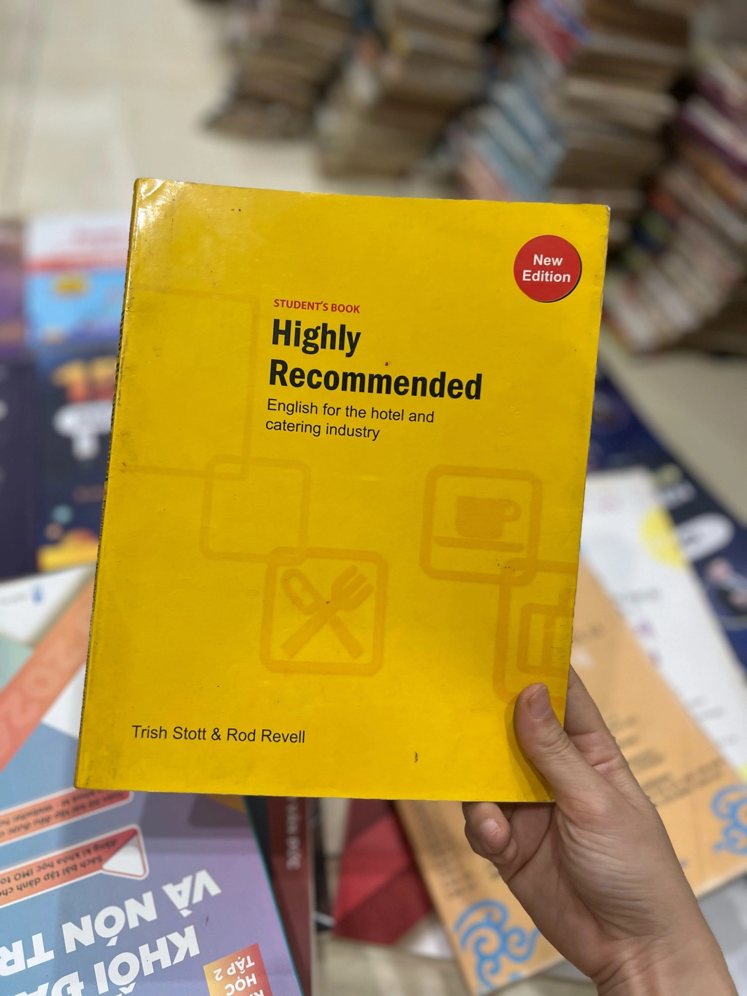 Highly Recommended by Trish Stott - Sách Book Cover - Ngọc Hiển Books