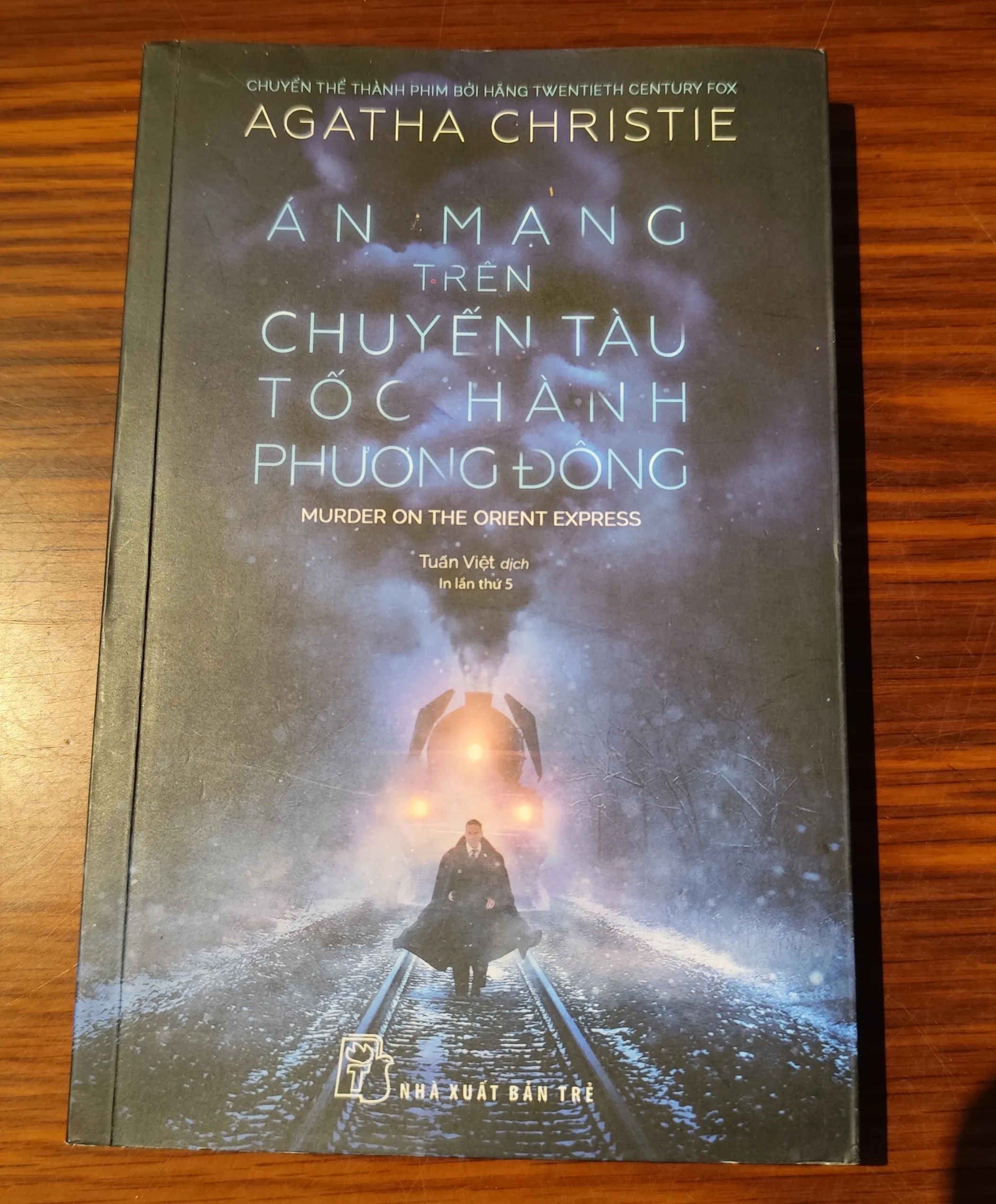 Án mạng trên chuyến tàu tốc hành Phương Đông by  - Sách Book Cover - Ngọc Hiển Books