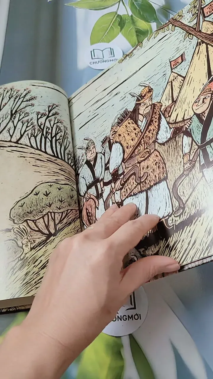 [Tặng nẹp góc] Truyện thiếu nhi Hàn Quốc: Danh nhân 2 -  지인지기 인물 이야기: 광개토대왕 731986