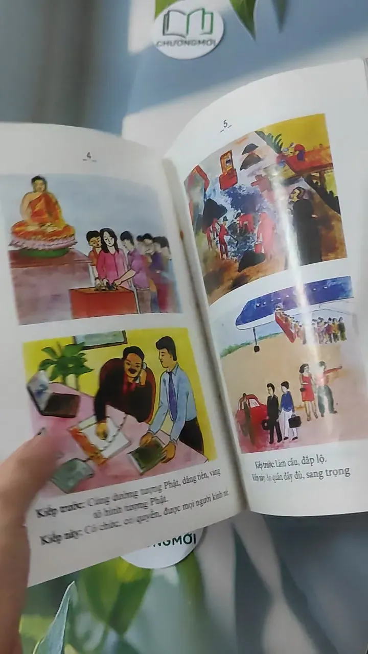 Truyện Tranh Nhân Quả Ba Đời - Thích Thiện Chơn 928567