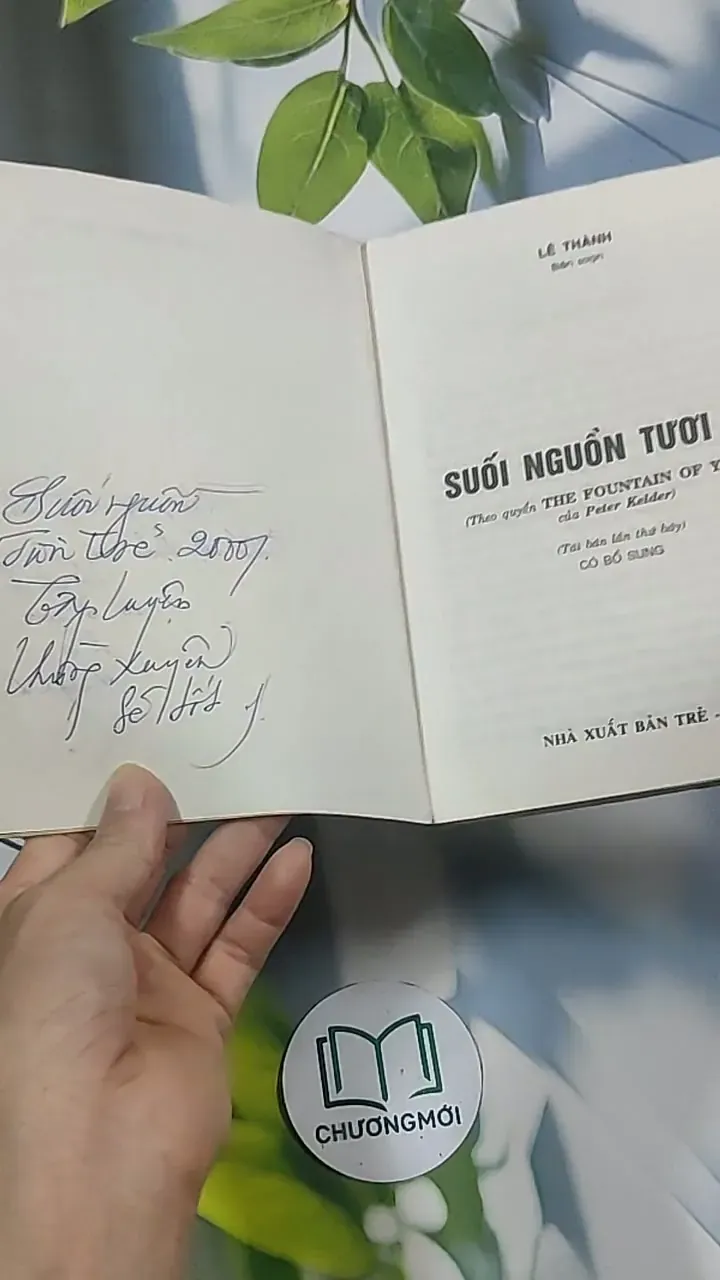 Suối nguồn tươi trẻ - Peter Kelder 695012