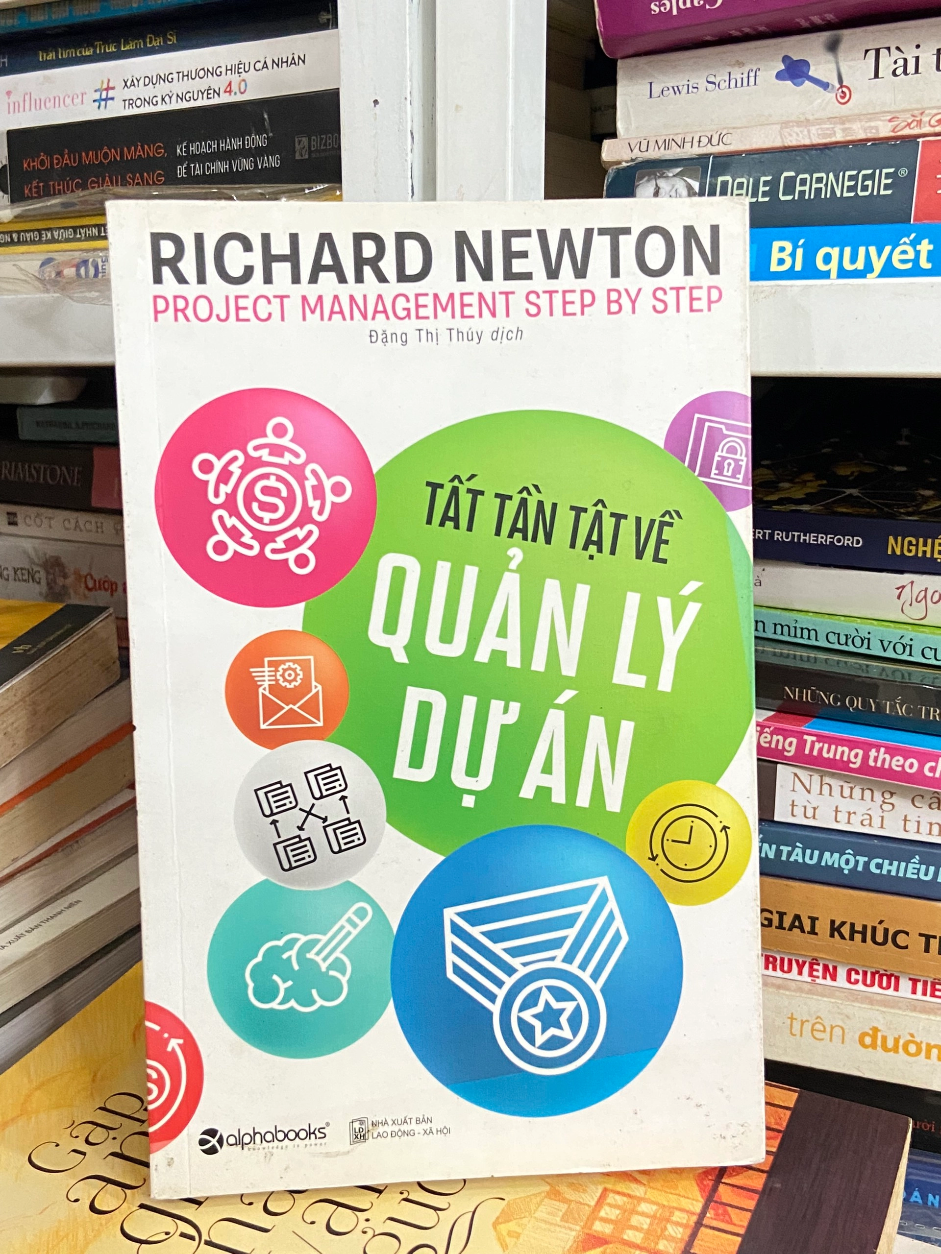 Tất Tần Tật Về Quản Lý Dự Án -  Richard Newton by  - Sách Book Cover - Ngọc Hiển Books