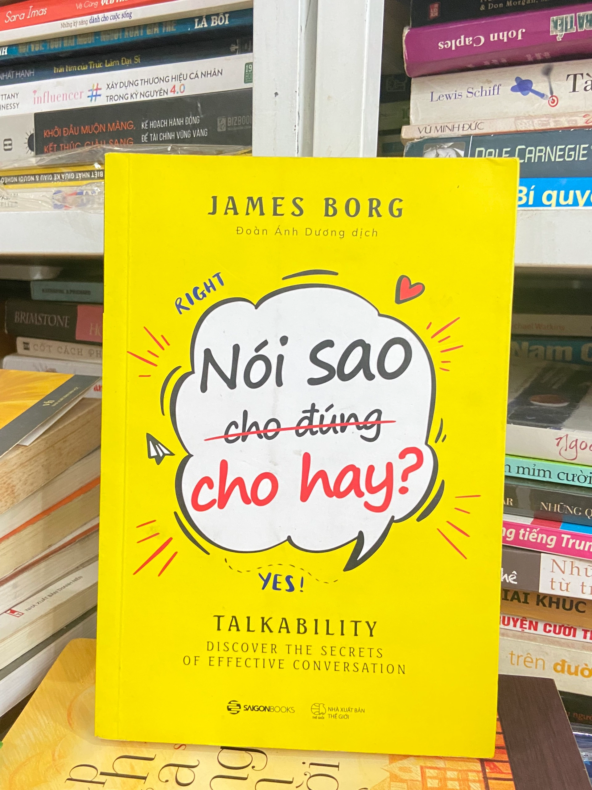 Nói Sao Cho Đúng -James Borg by  - Sách Book Cover - Ngọc Hiển Books