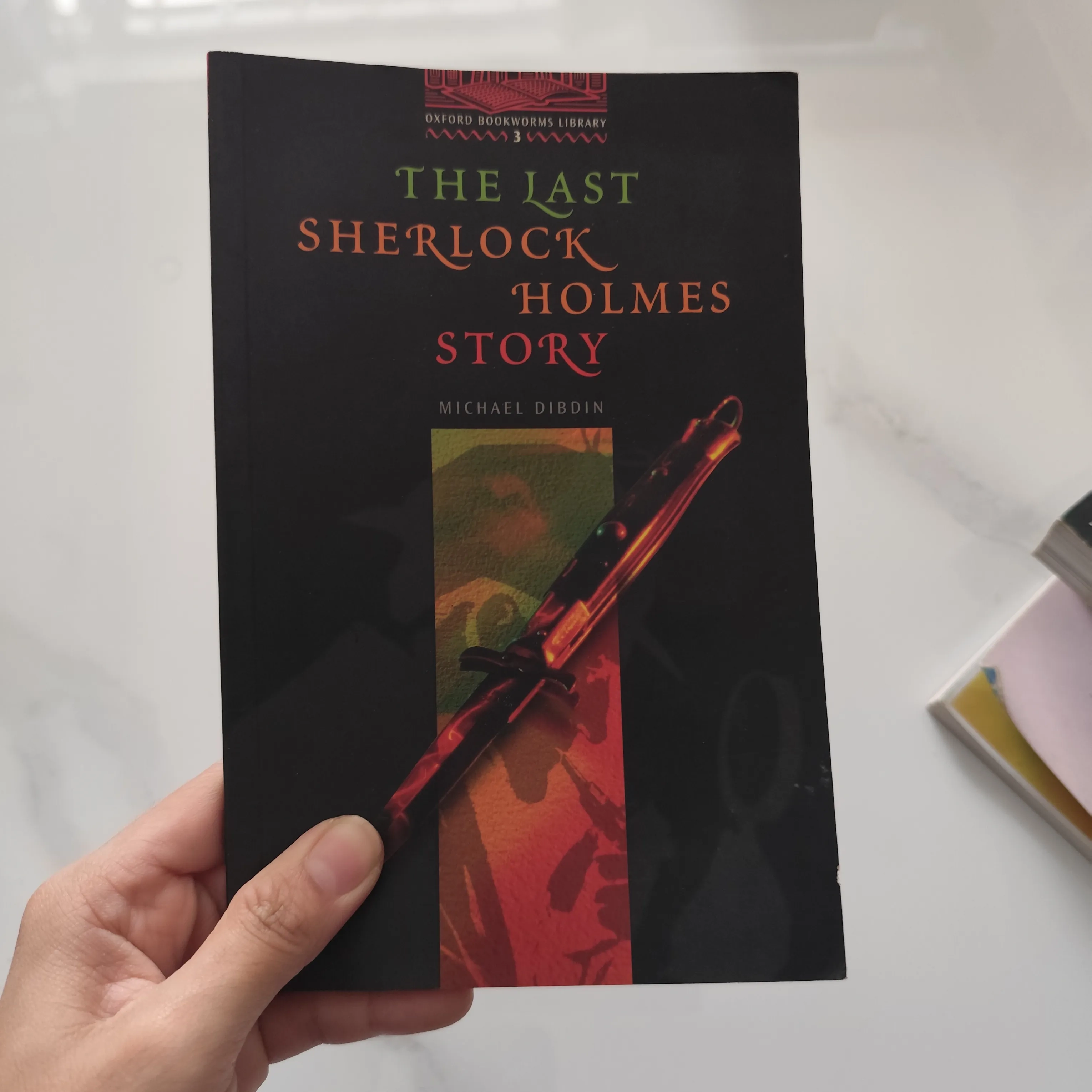 The Last Sherlock Holmes Story" của tác giả Michael Dibdin. by  - Sách Book Cover - Ngọc Hiển Books