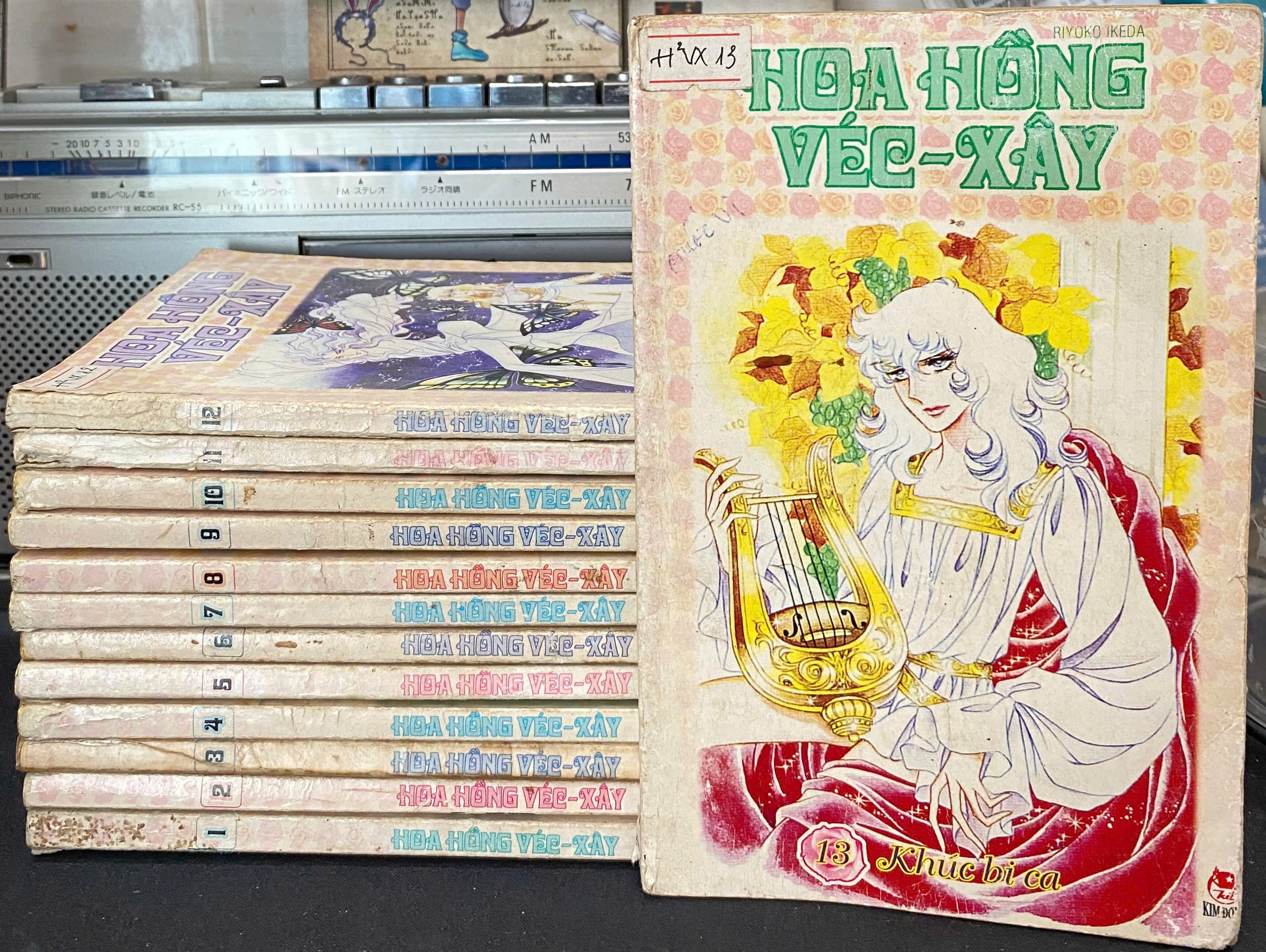 Truyện Hoa Hồng Vecxay - Trọn Bộ 13 Tập by Ikeda Riyoko - Sách Book Cover - Ngọc Hiển Books