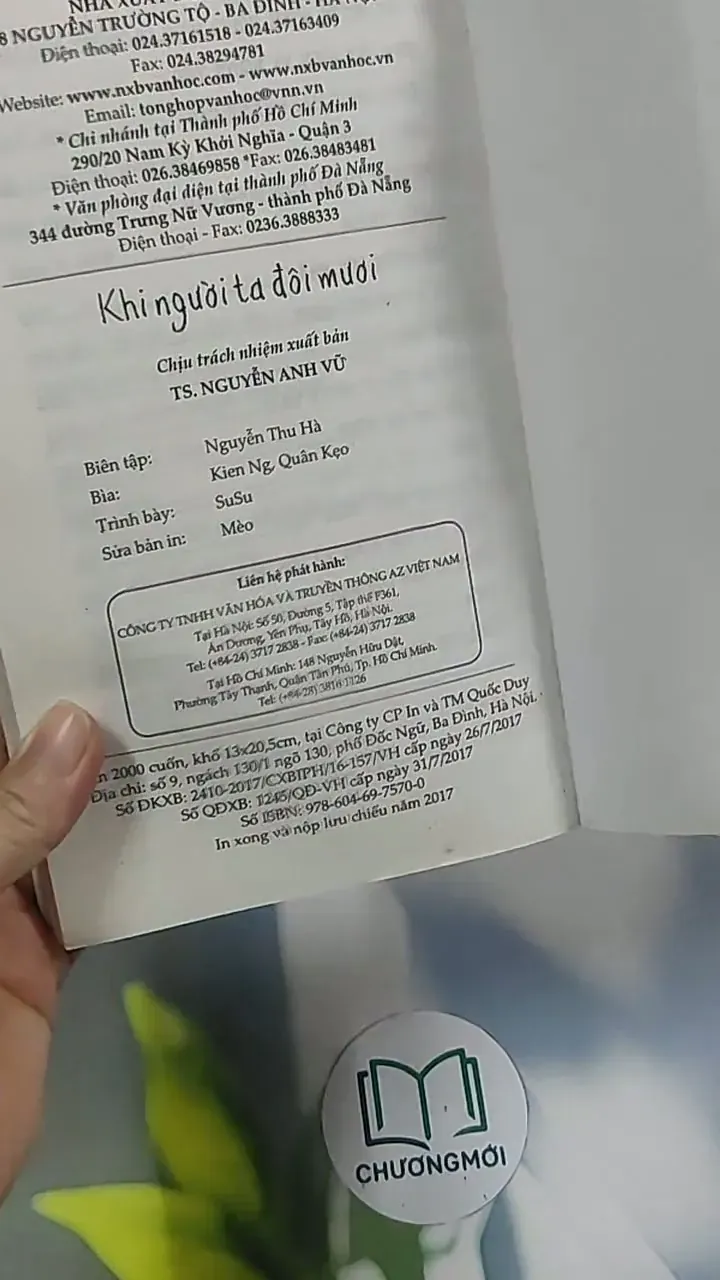 Khi người ta đôi mươi - Hiên 694954