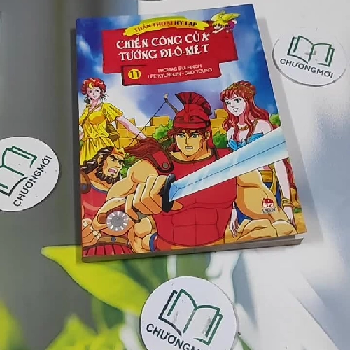 Truyện Tranh Thần Thoại Hy Lạp: Chiến Công Của Tướng Đi-ô-mét ( Tập 11 ) - Thomas Bulfinc