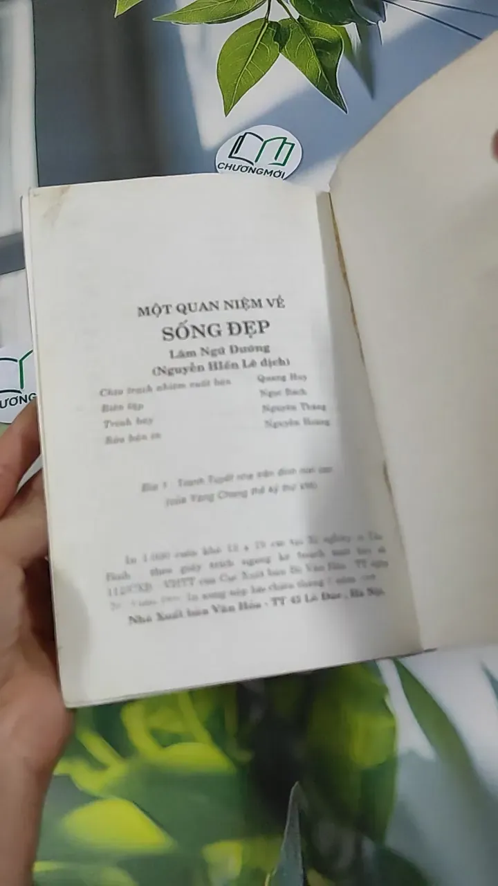 [MIỄN PHÍ BỌC SÁCH] [XƯA] Sống Đẹp (1999) - Lâm Ngữ Đường 787057