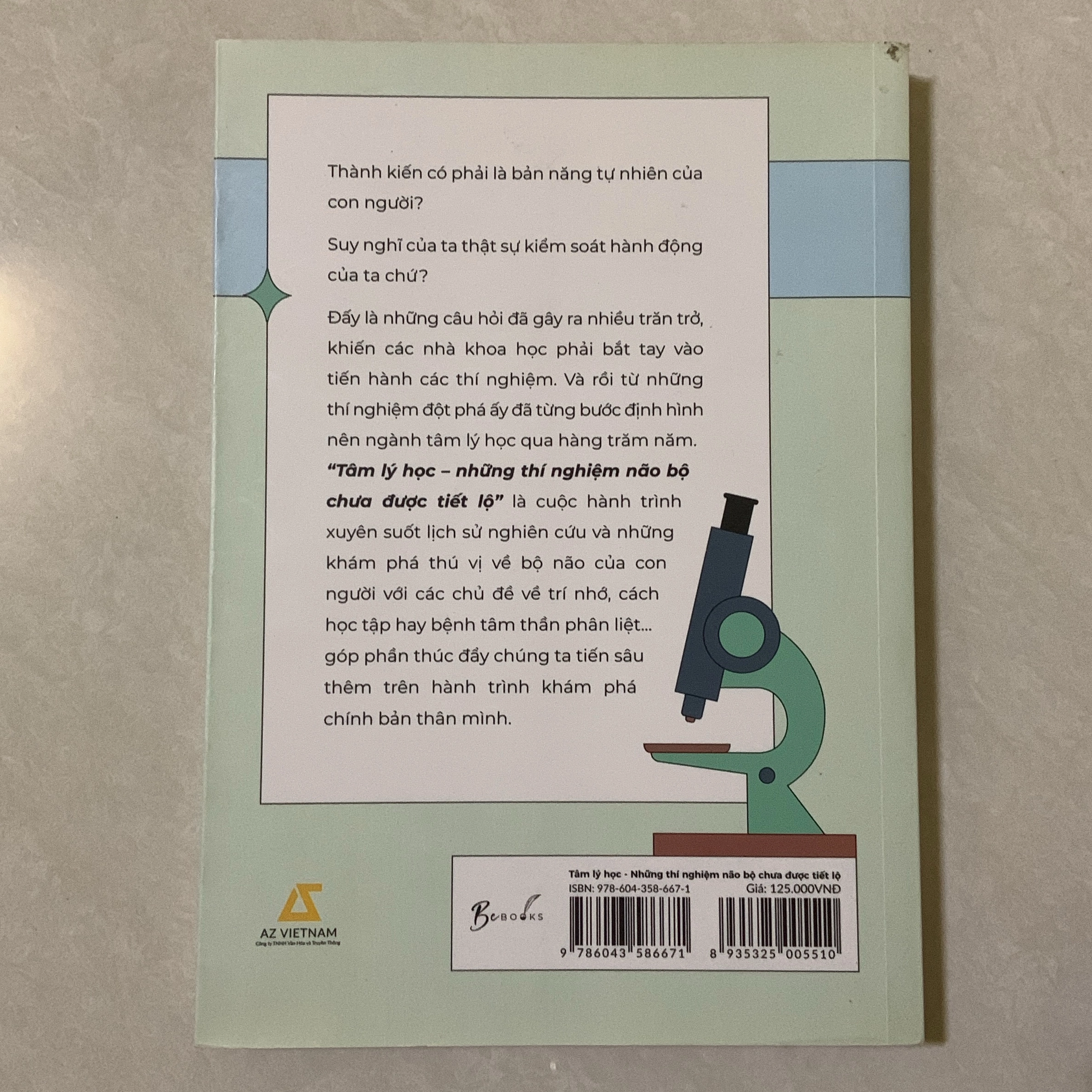 Tâm lý học - Những thí nghiệm não bộ chưa được tiết lộ  548412