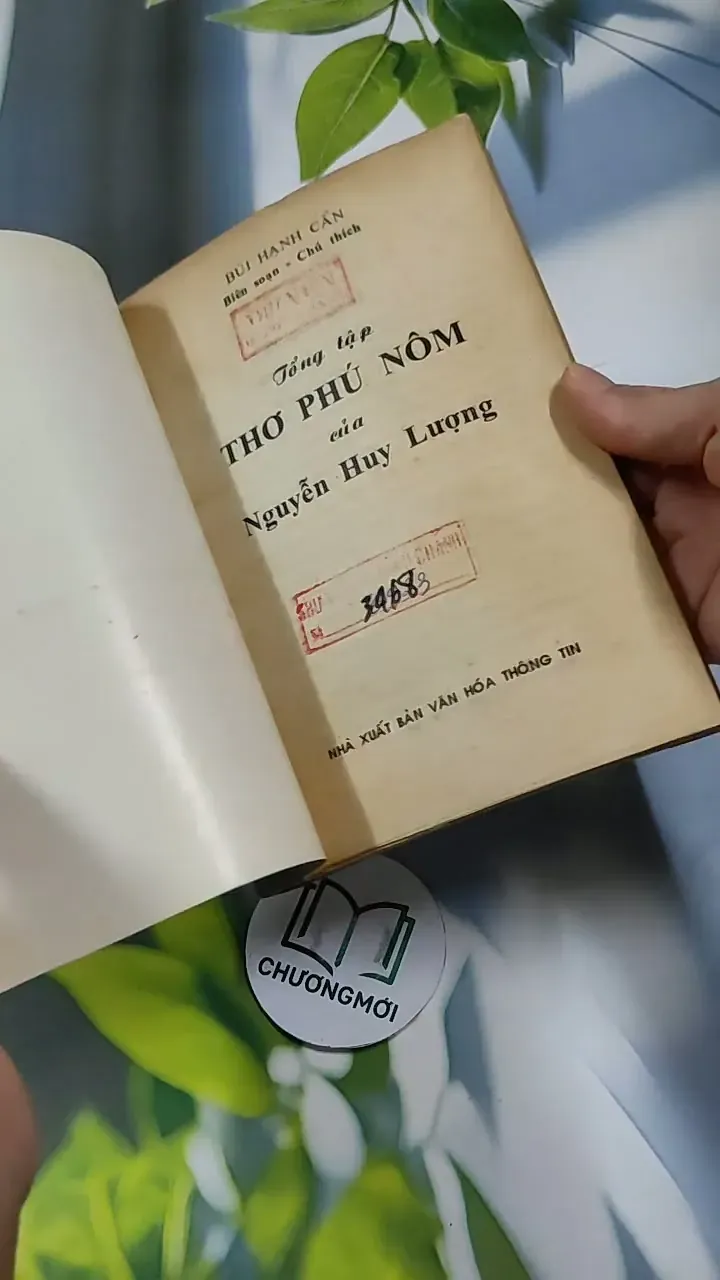 Thơ Phú Nôm Nguyễn Huy Lượng - Bùi Hạnh Cẩn 713875