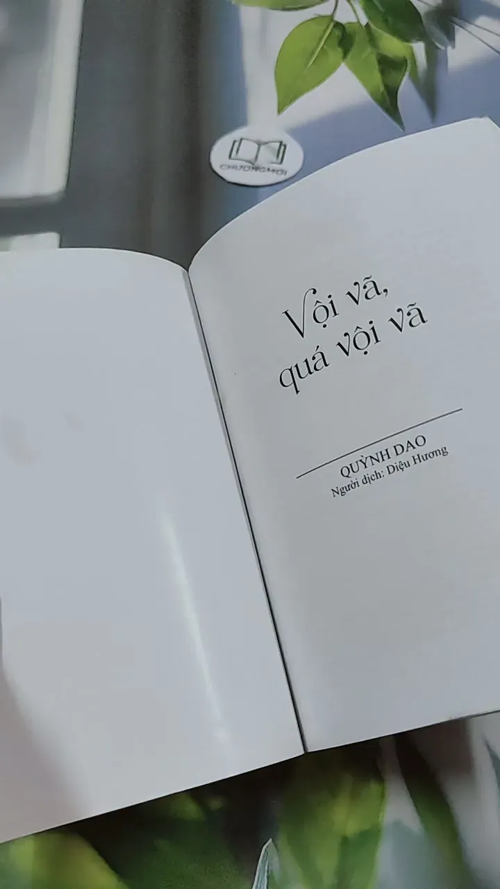 Vội Vã, Quá Vội Vã - Quỳnh Dao 744717