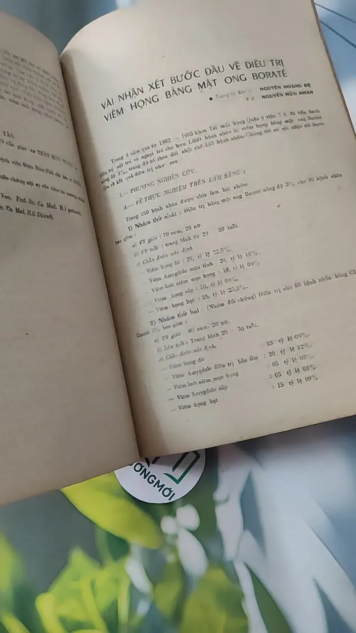 [MIỄN PHÍ BỌC SÁCH] [XƯA] Nội San Khoa Học - Kỹ Thuật (Viện Quân Y 7A) (1986) 780773