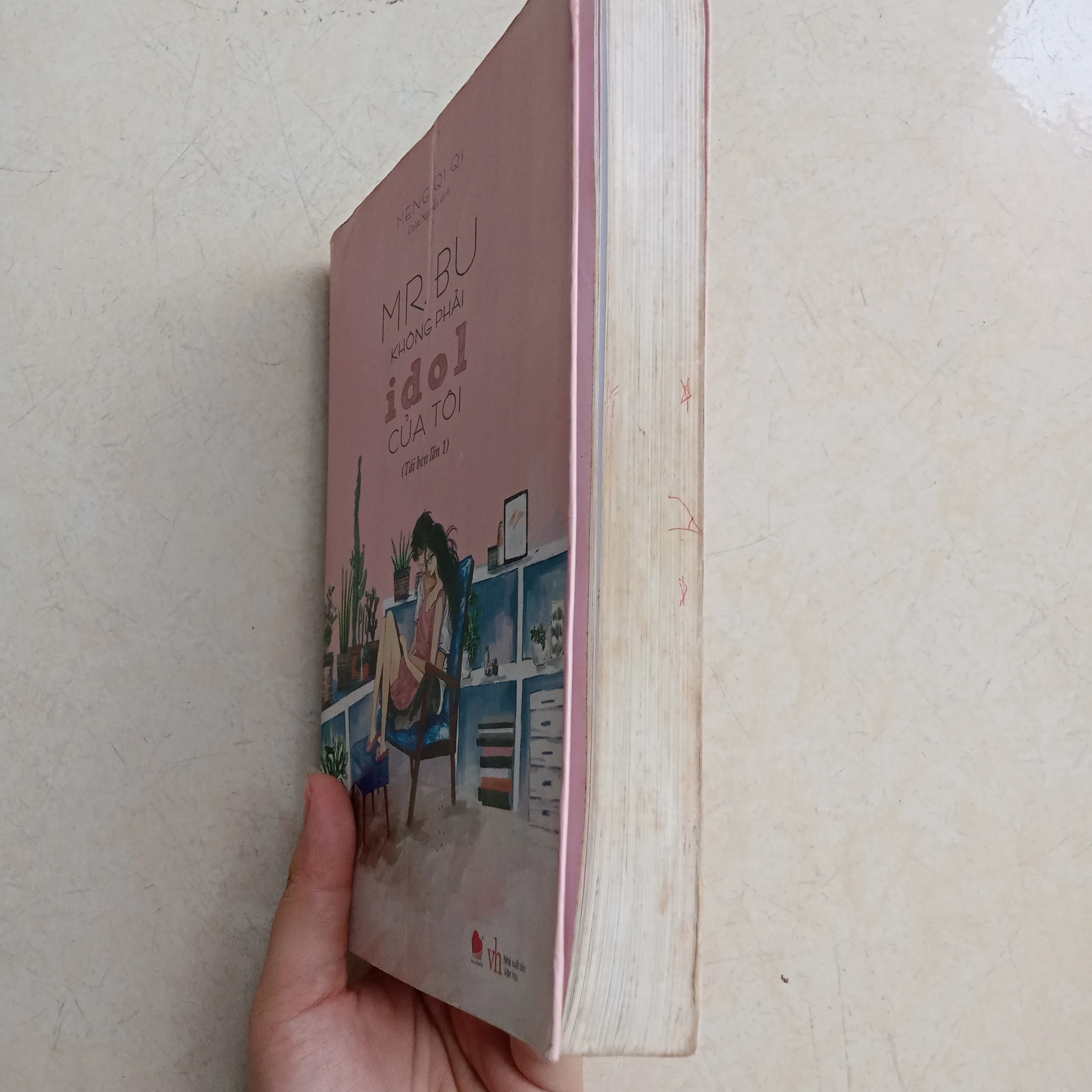 Mr. Bu Không Phải Idol Của Tôi by  - Sách Book Cover - Ngọc Hiển Books