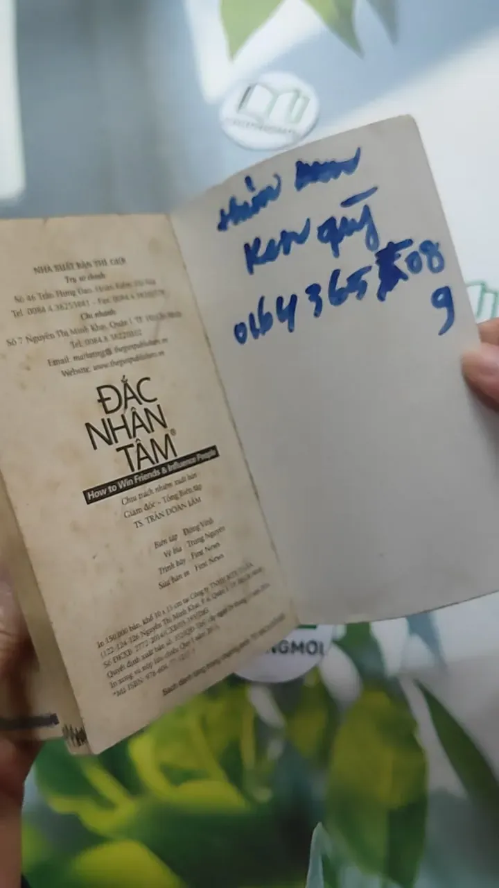 Đắc Nhân Tâm (Bản bỏ túi) - Dale Carnegie 787033