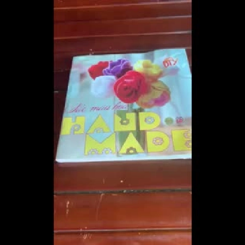 Sắc màu hoa hand madr