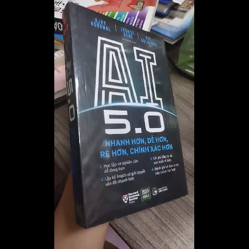 Sách - AI 5.0 - nhanh hơn dễ hơn rẻ hơn chính xác hơn - Sách nguyên seal 932419