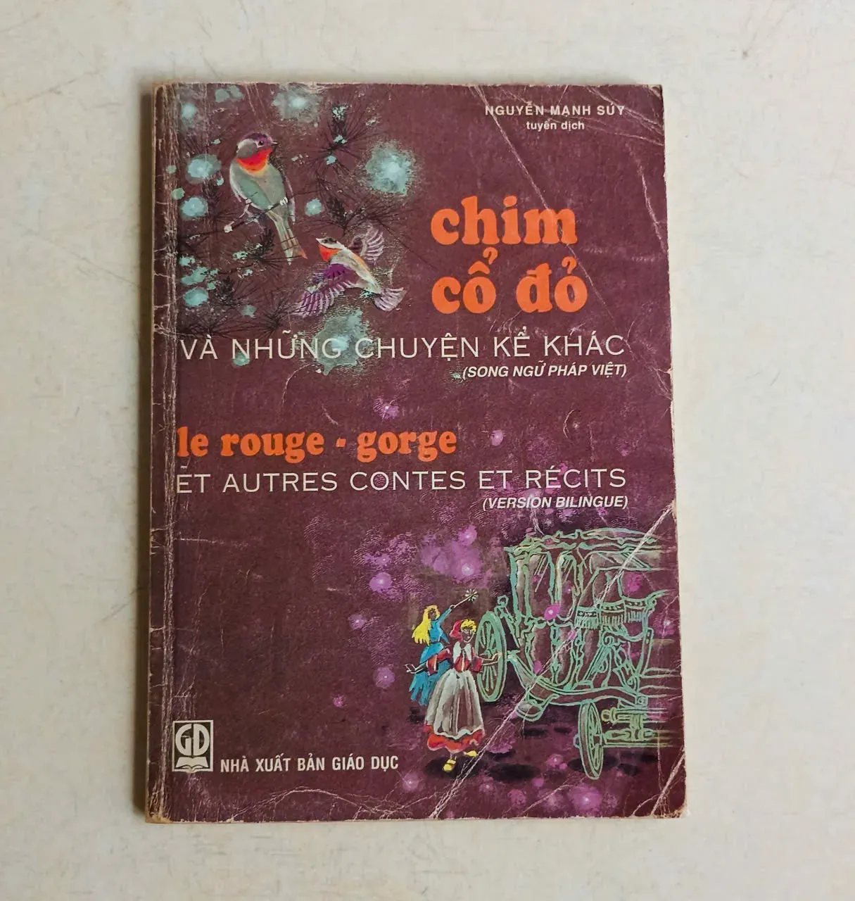 Chim cổ đỏ và những chuyện kể khác 🌻 by  - Sách Book Cover - Ngọc Hiển Books
