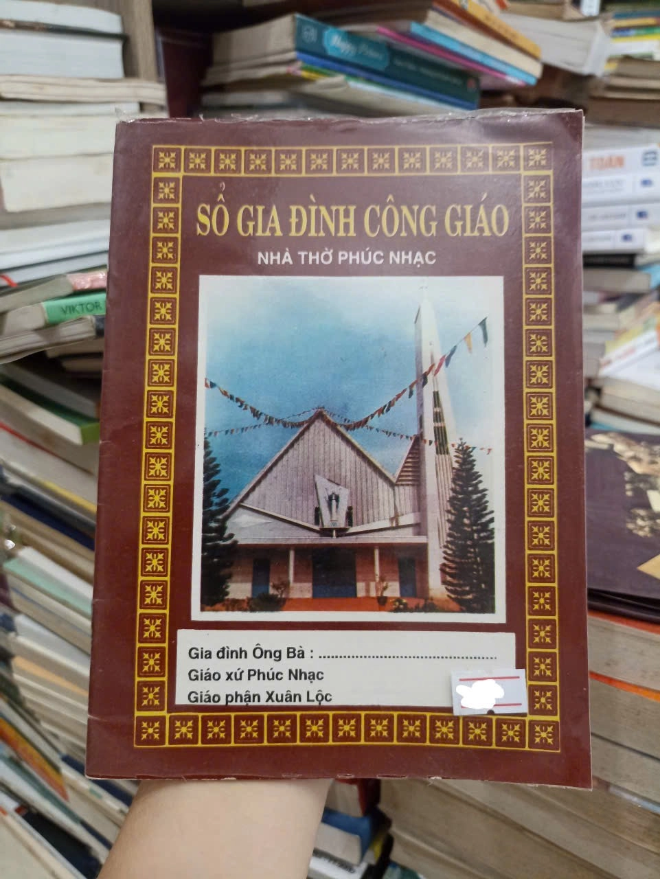 Sổ Gia Đình Công Giáo 🌻 by  - Sách Book Cover - Ngọc Hiển Books