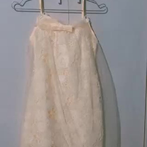 Váy dây  màu Be, thích hợp đi đám cưới, sinh nhật 18547