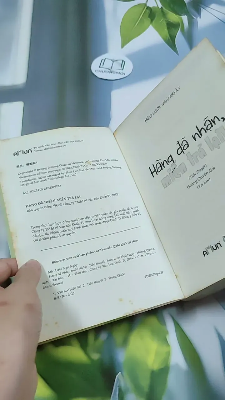 Hàng Đã Nhận, Miễn Trả Lại! - Mèo Lười Ngủ Ngày 744727