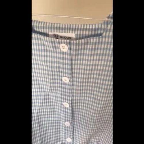 Áo kiểu nữ cổ vuông ngắn tay 466244