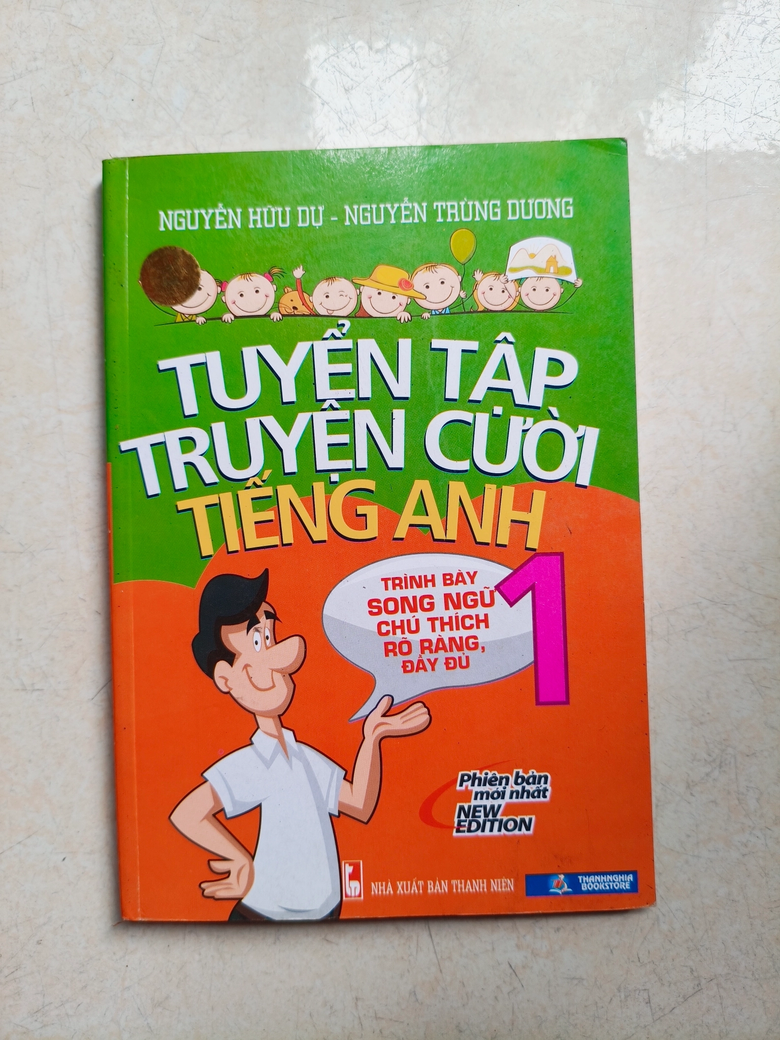 Tuyển tập truyện cười tiếng Anh tập 1 by  - Sách Book Cover - Ngọc Hiển Books