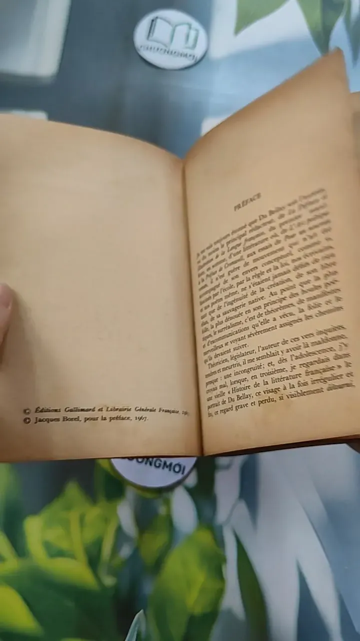 [MIỄN PHÍ BỌC SÁCH] [XƯA] Poésies (1967) - Joachim du Bellay 754466