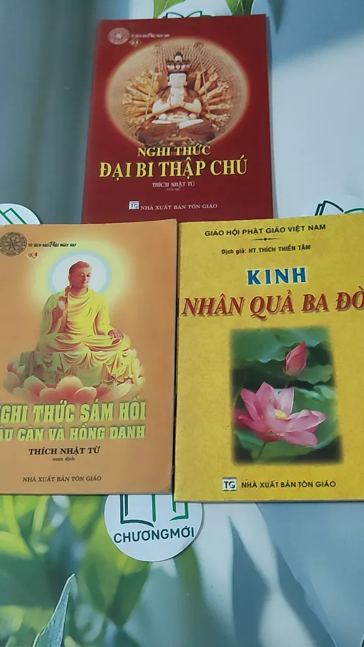 Combo Đại Bi Thập Chú, Kinh Nhân Quả, Nghi Thức Sám Hối