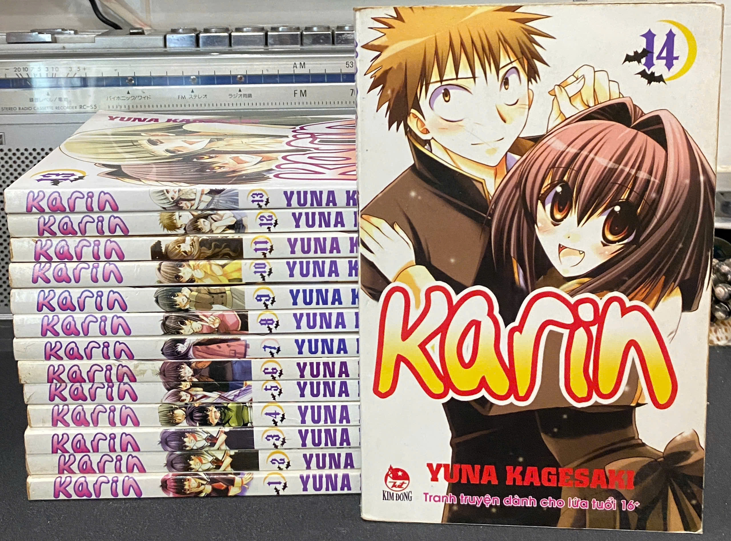 Karin - Trọn Bộ 14 Cuốn by Yuna Kagesaki - Sách Book Cover - Ngọc Hiển Books