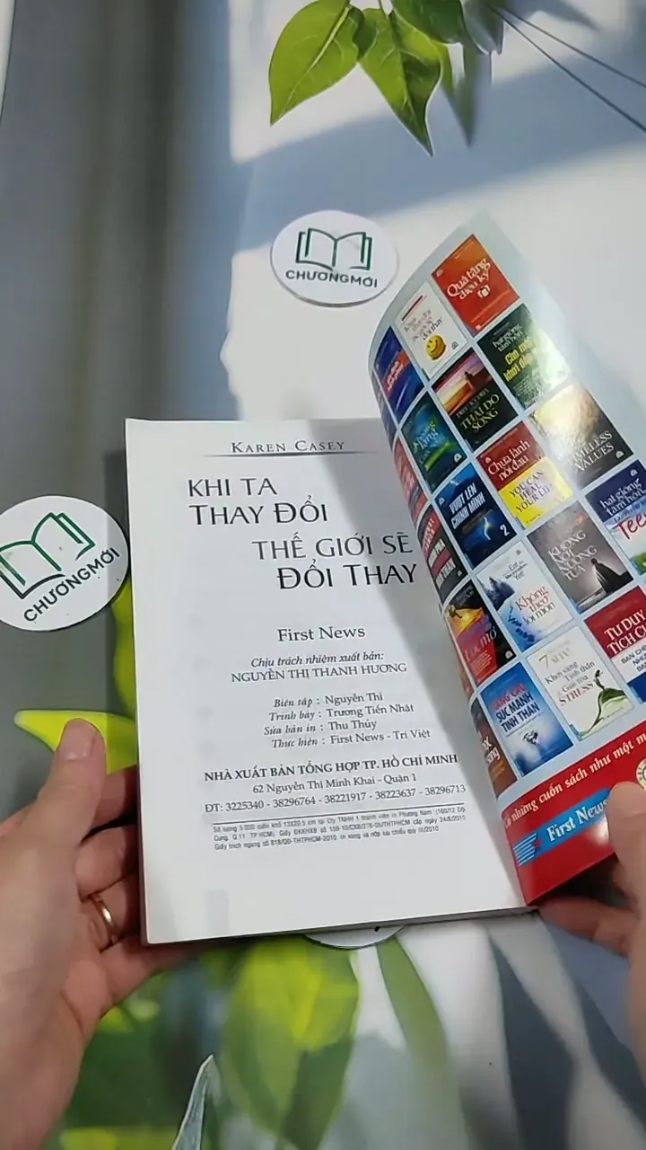 Khi Ta Thay Đổi Thế Giới Sẽ Đổi Thay - Karen Casey 705650
