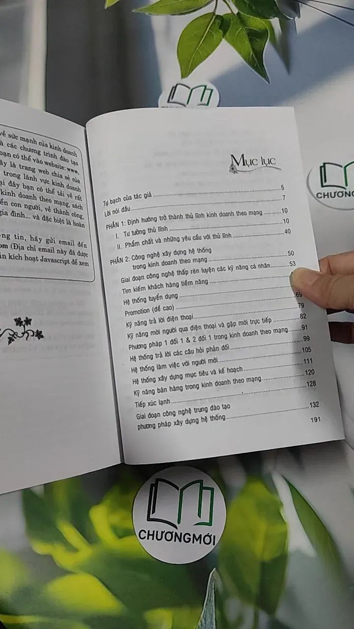 Cẩm Nang Thủ Lĩnh Kinh Doanh Theo Mạng - Nguyễn Tiến Dũng 787144