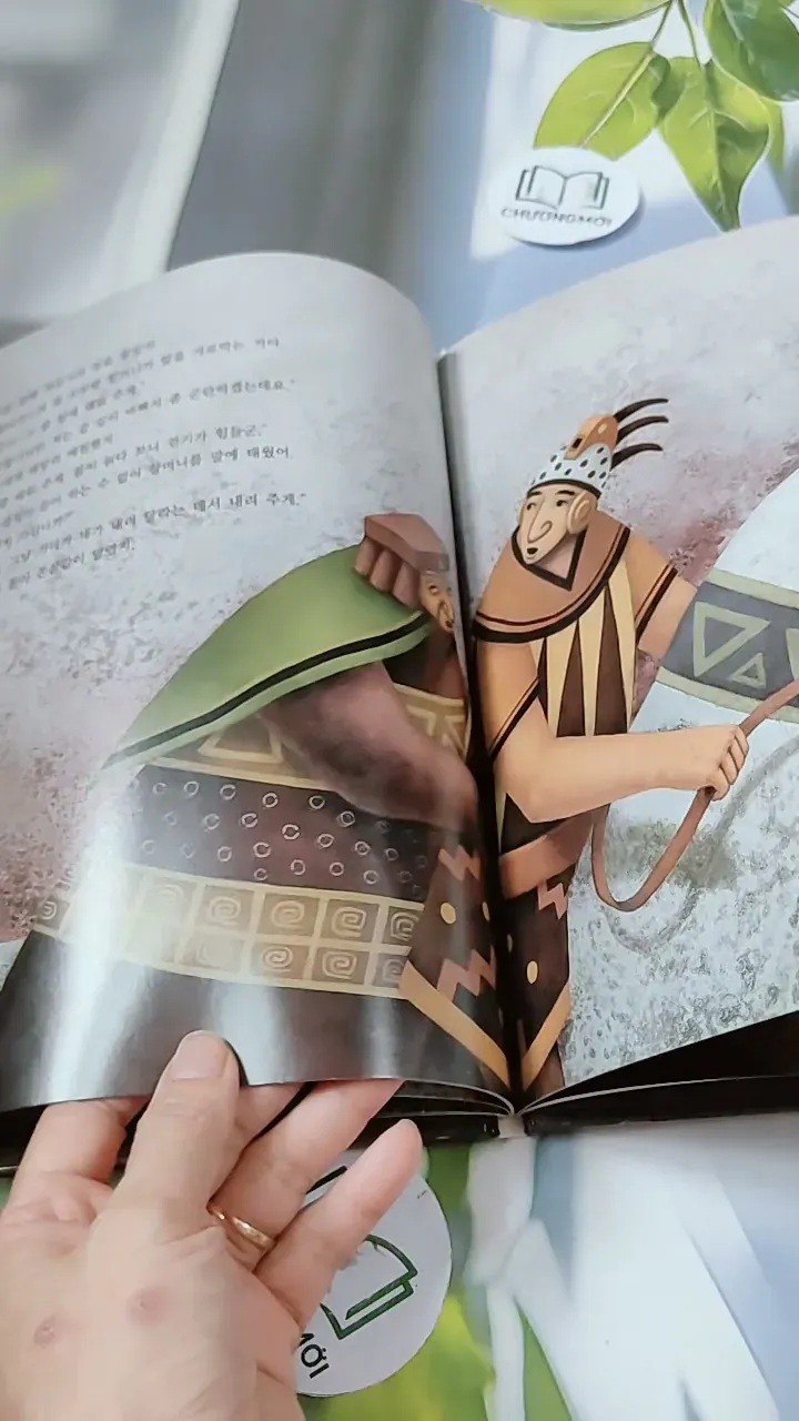 [Tặng nẹp góc] Truyện thiếu nhi Hàn Quốc: Moyamo Anu 27 -  모야모 아누와: 은혜 갚은 물고기 732020