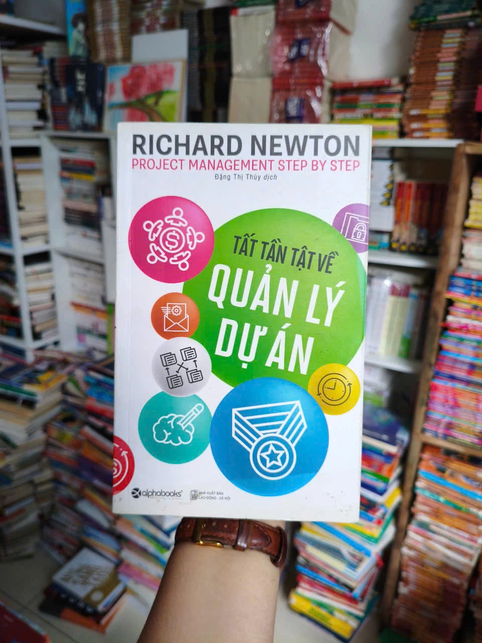 Tất tần tật về quản lý dự án by  - Sách Book Cover - Ngọc Hiển Books