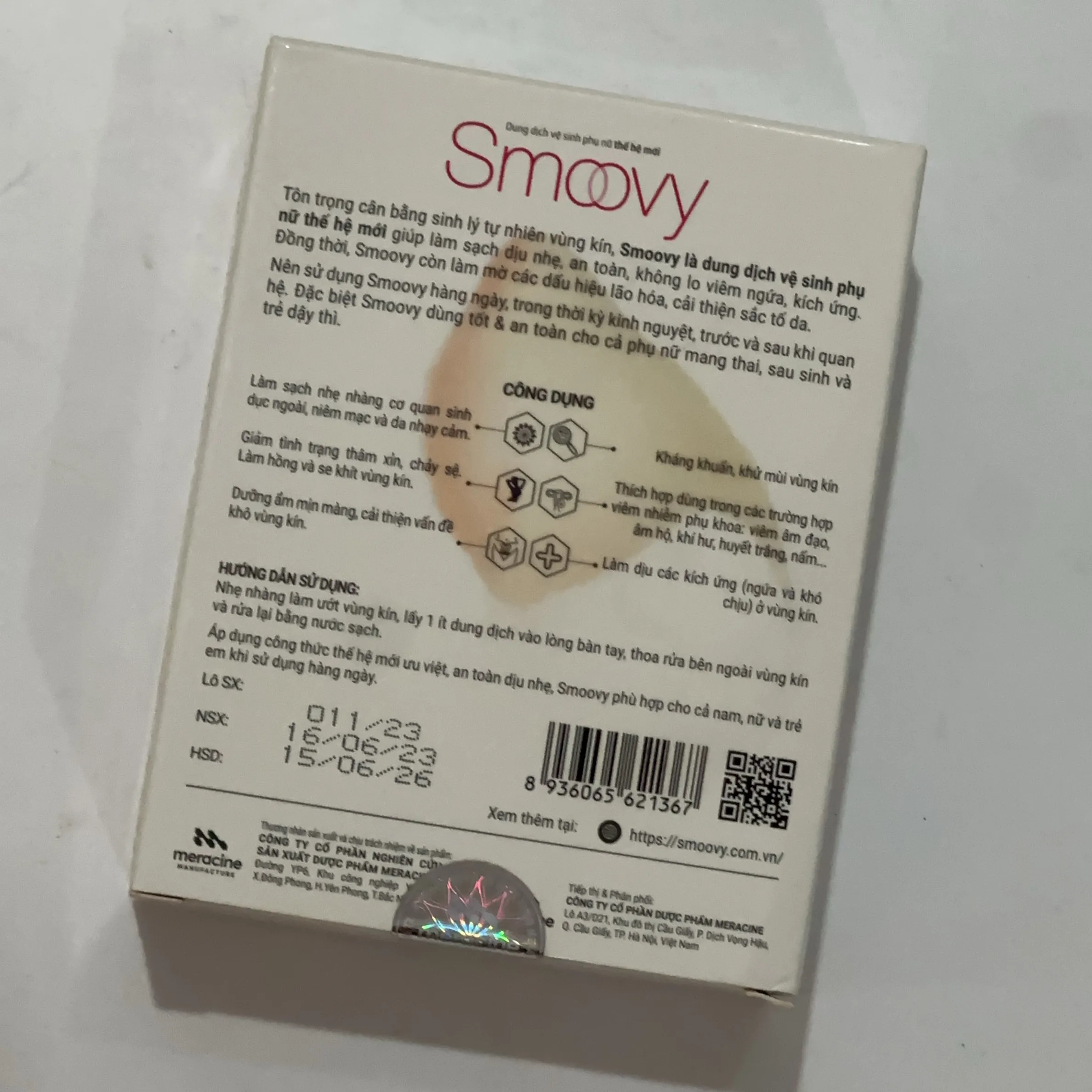Smoovy - Dung dịch vệ sinh phụ nữ thế hệ mới không Sulfate 564760