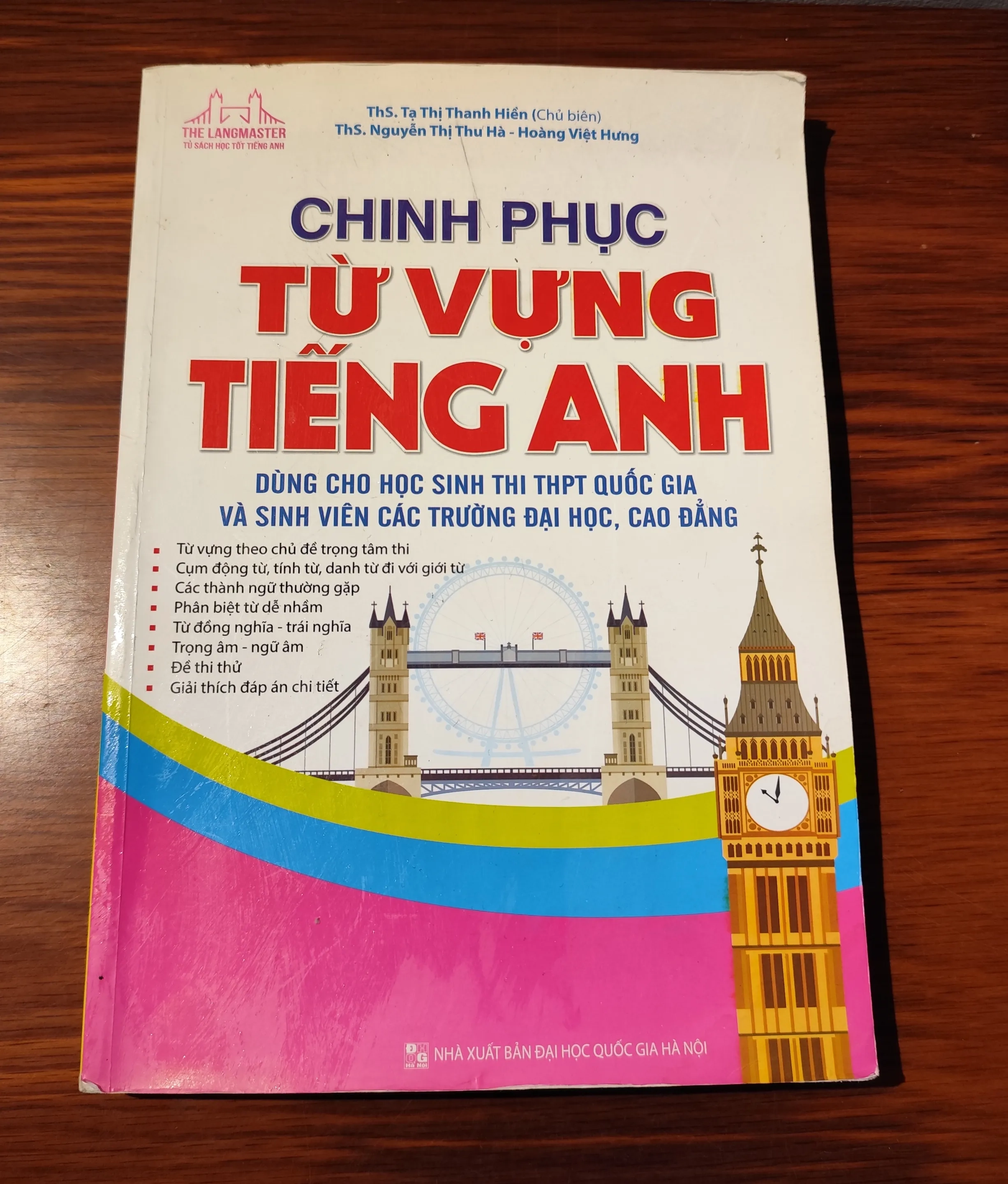 Chinh phục từ vựng tiếng anh by  - Sách Book Cover - Ngọc Hiển Books