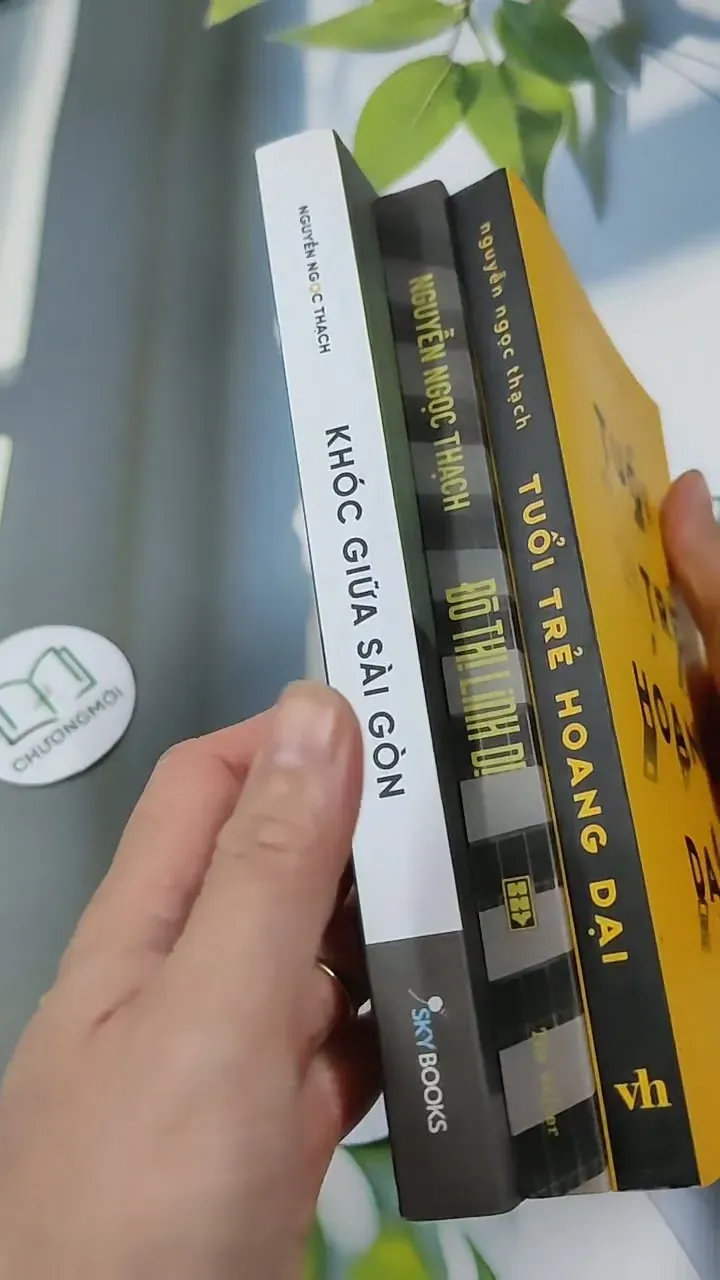 [MIỄN PHÍ BỌC SÁCH] Combo 3 cuốn Nguyễn Ngọc Thạch: Tuổi Trẻ Hoang Dại, Đô Thị Linh Dị, K 714342