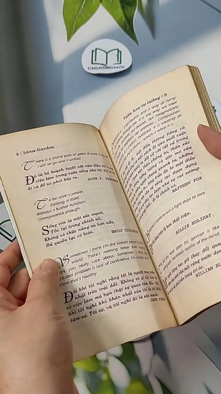 Ideas Garden - Vườn Hoa Tư Tưởng (Song ngữ) 703059
