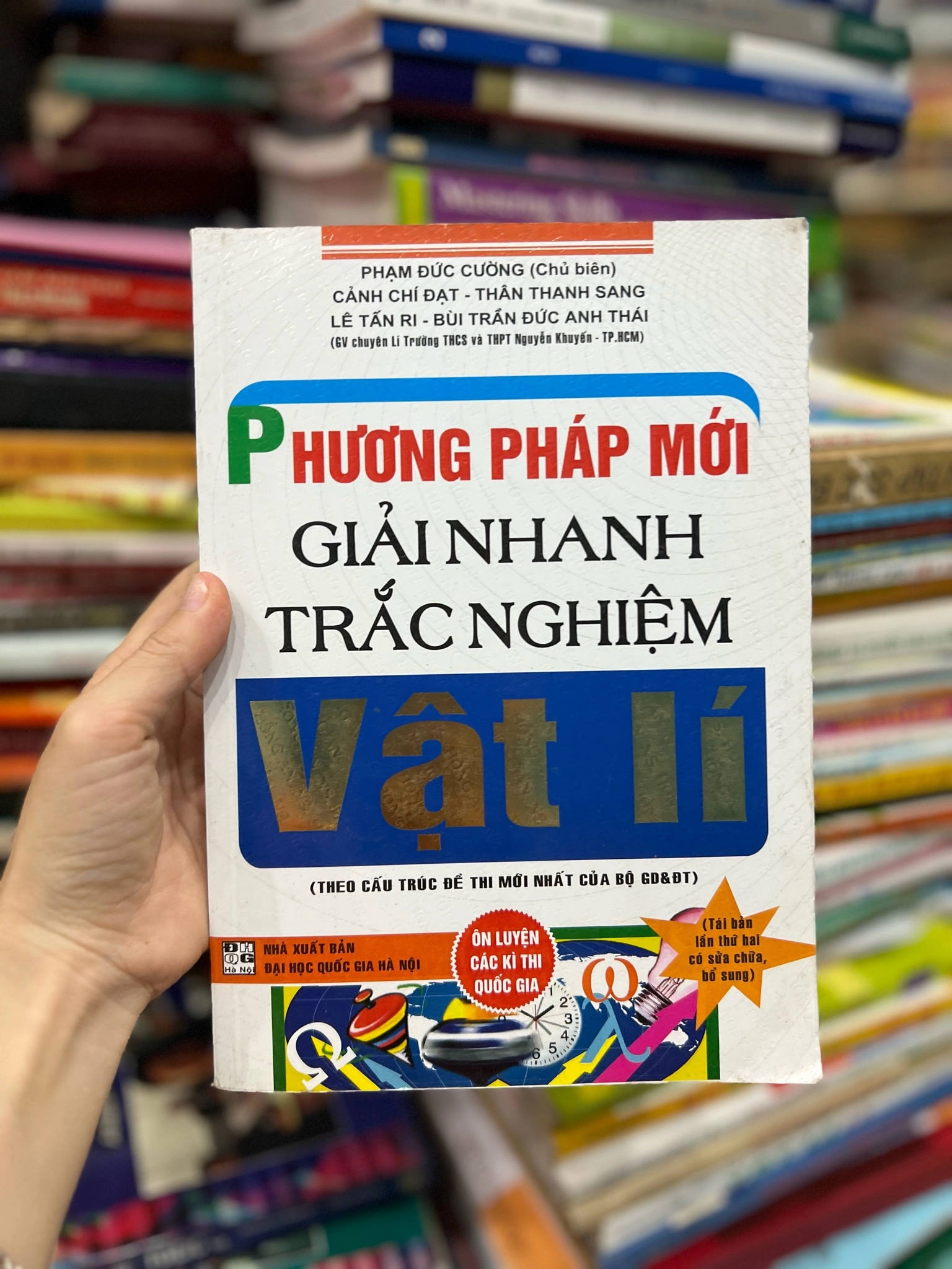 Phương pháp mới giải nhanh trắc nghiệm Vật Lý by  - Sách Book Cover - Ngọc Hiển Books