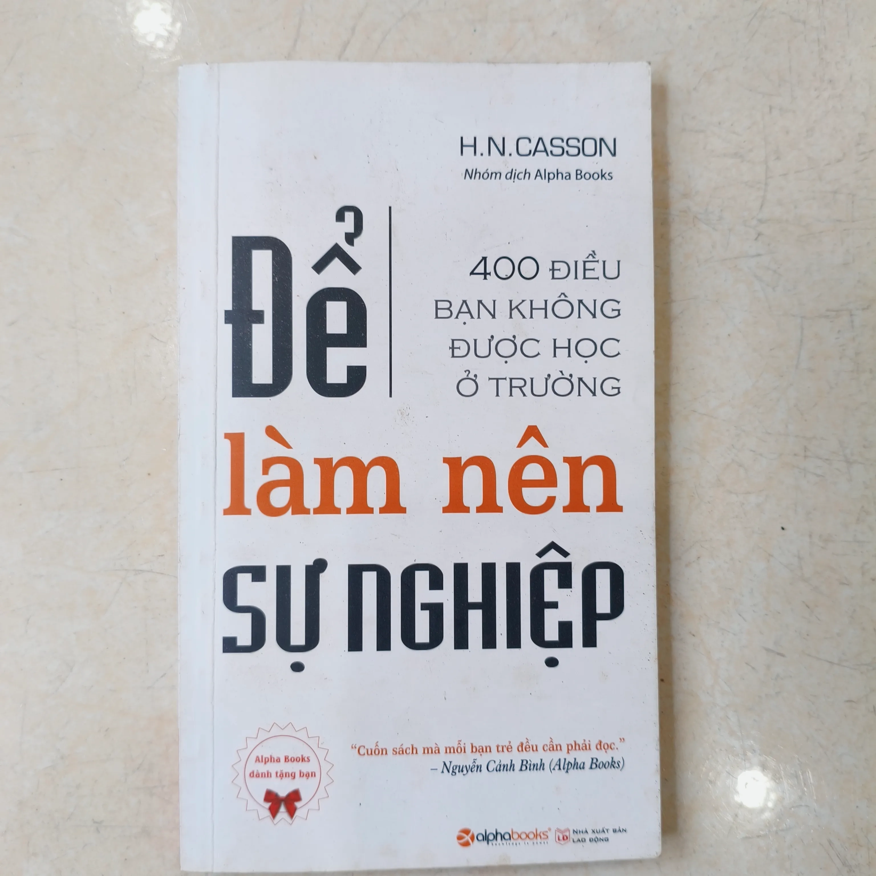 Để làm nên sự nghiệp 🌱 by  - Sách Book Cover - Ngọc Hiển Books