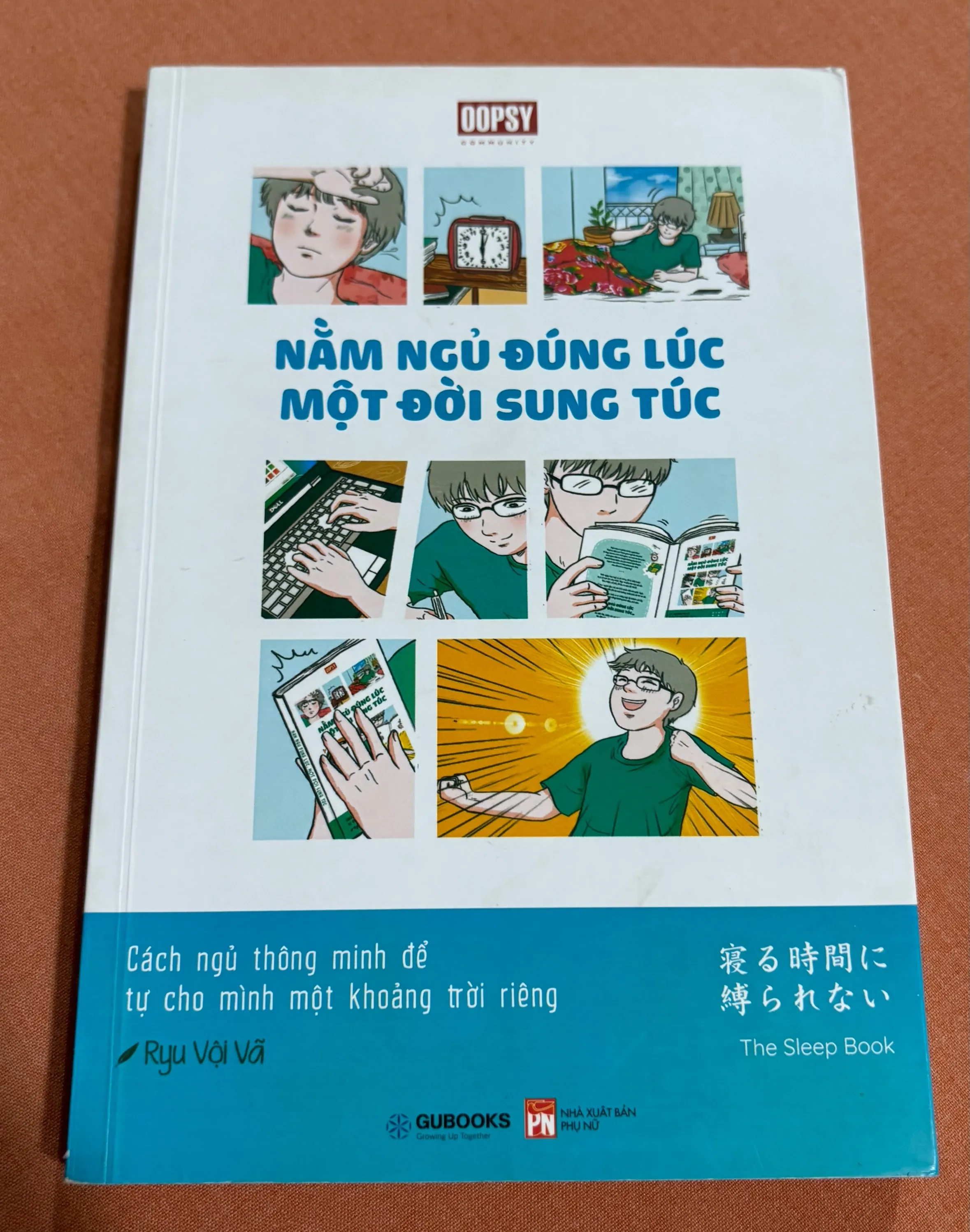 Nằm ngủ đúng lúc cuộc đời sung túc 🌊 by  - Sách Book Cover - Ngọc Hiển Books