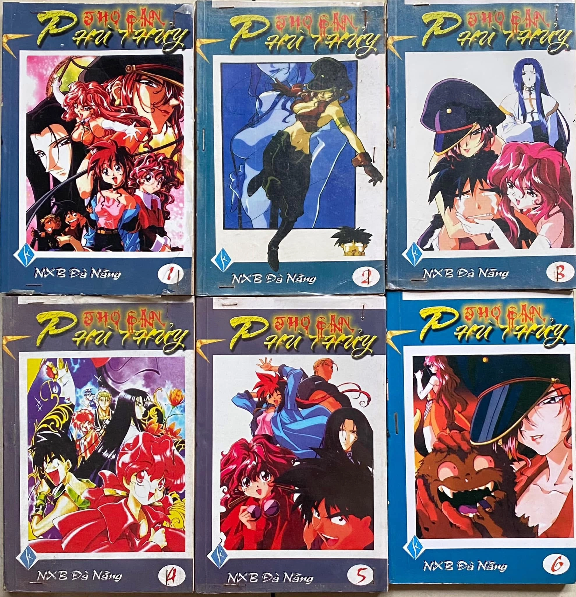 Thợ săn phù thuỷ - bộ 6 quyển by  - Sách Book Cover - Ngọc Hiển Books